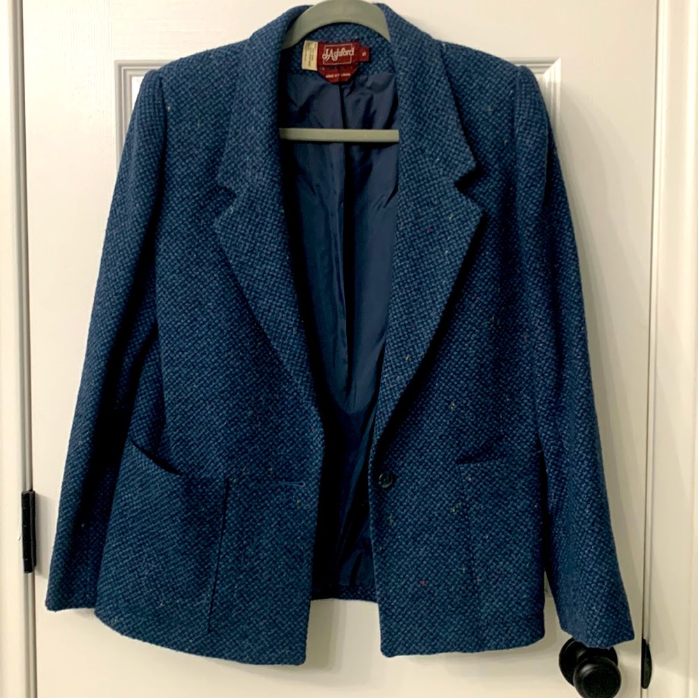Vintage wool blazer